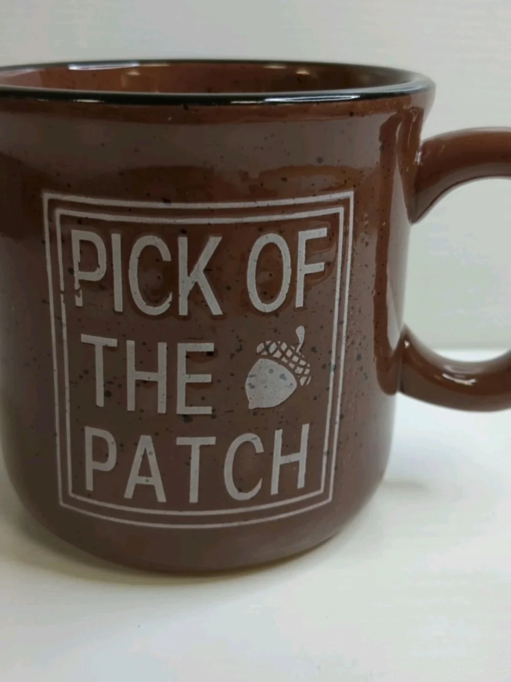Pick of the Patch Brown Ceramic Mug